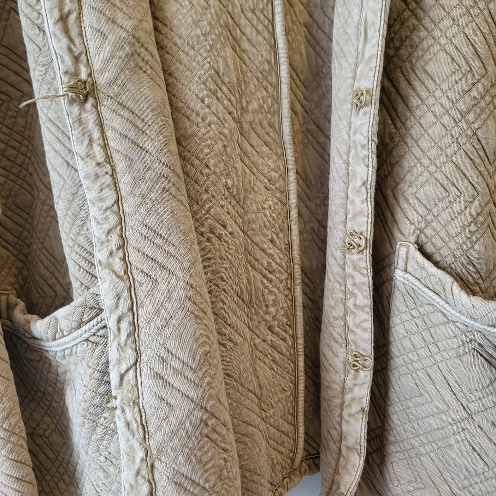 Banana Republic Tan Quilted Countryside Cottagecore Layering Jacket - Picture 6 of 8